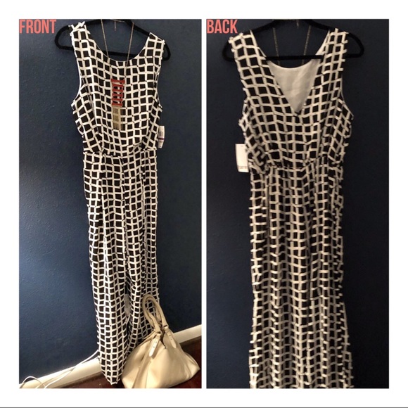 Bar III Pants - Jumpsuit + Dog Bone Necklace. Woof.